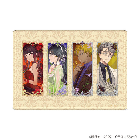 『春夏秋冬代行者』キャラクリアケース02/コマ割りデザインB(描き下ろしイラスト)